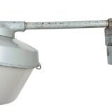 Grey Industrial Factory Wall Light from Elektrosvit, 1970s