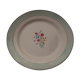 Plat rond en faïence  hbcm creil montereau modèle marlaine diam 30,5 cm