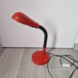 Vintage red desk lamp