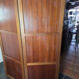 3-panel mahogany screen