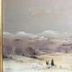 Huile sur toile paysage de Haute Provence