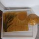 Cheese platter Vallauris with bell – wheat ear decoration