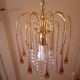 Lustre a gouttes vintage murano