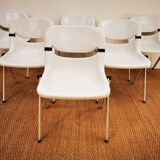 Suite of 6 DORSAL chairs by E. Ambas & G. Pirelli