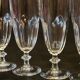 6 glasses champagne flutes Cristal d'Arques Rambouillet