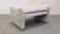 Velvet ottoman footrest or low stool by Steiner, France 1970