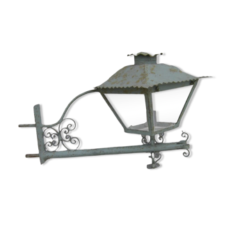 Courtyard wall lamp, wrought iron garden