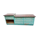 Hardware counter of the 50s 8 drawers 1 niche 250cm