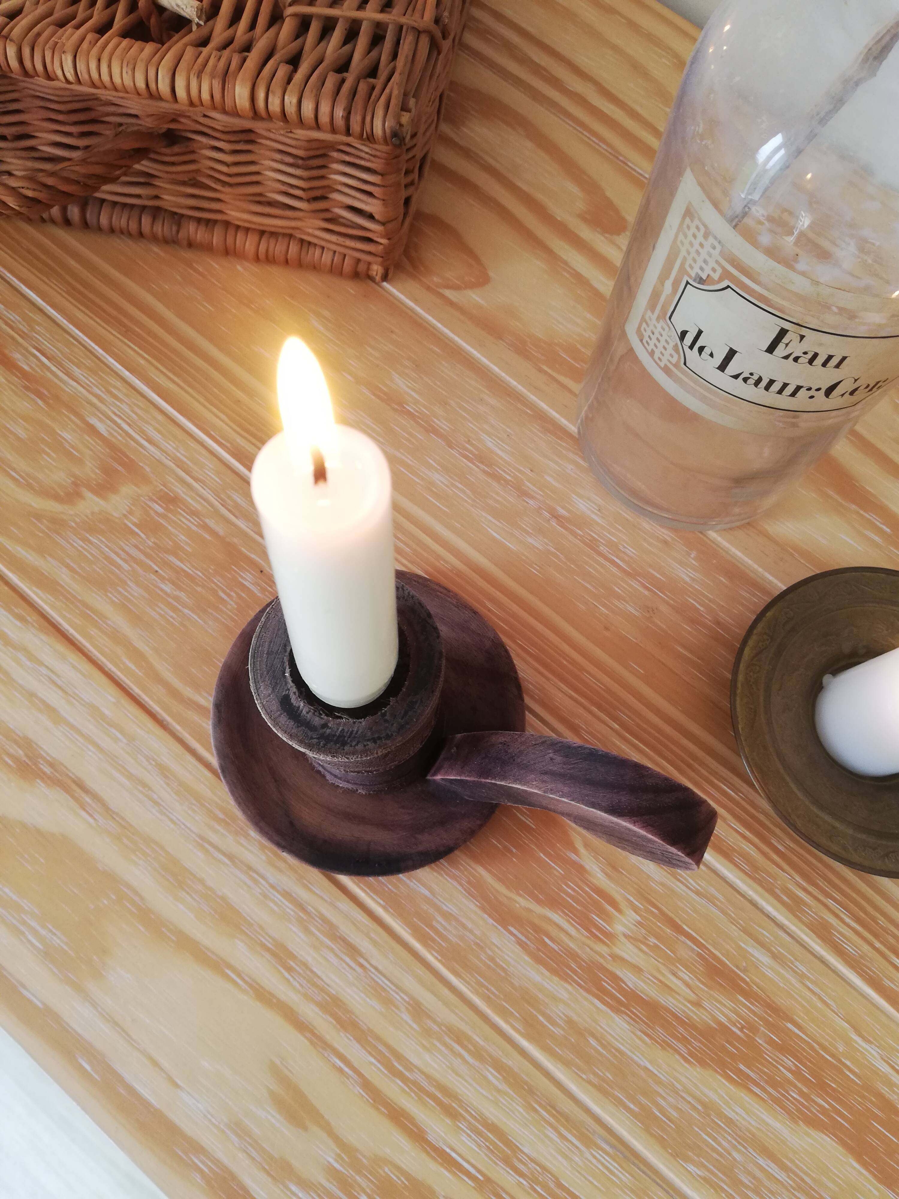 Vintage bedroom candle holder