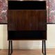 Bureau palissandre design scandinave 1950.