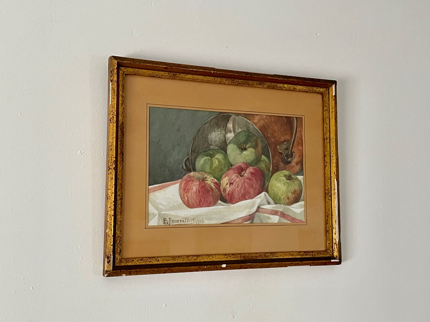 Tableau aquarelle nature morte