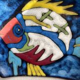 Enameled ceramic empty pocket