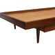 Vintage mid century daybed in teak design with drawers