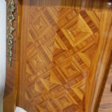 Half-moon dresser marqueted