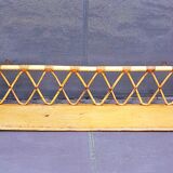 Rattan wall shelf 60s