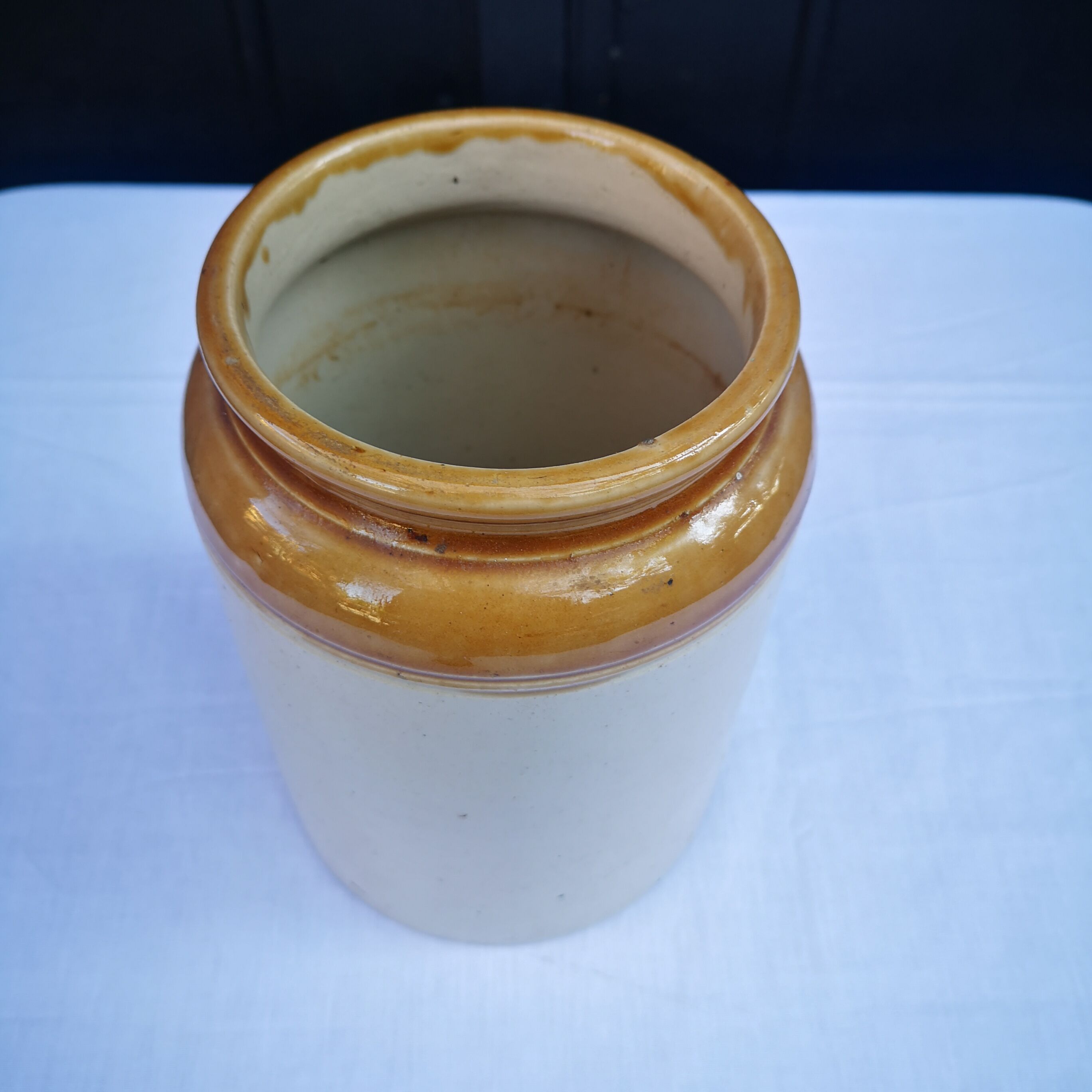 Pot à marmelade en grès