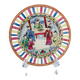 Decorative Chinese Reticulated Plate Ø 18.2 cm