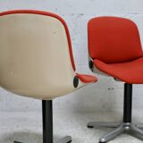 4 chaises "space age " Wilkhahn, circa 1970