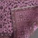 Pink Anatolian Vintage Oushak Rug sku2347