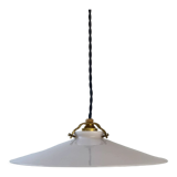 Vintage opaline pendant lamp