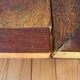 Pair of solid wood coffee tables – rustic / wabi-sabi style (1950-1980)