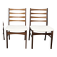 Set of 2 vintage Scandinavian chairs