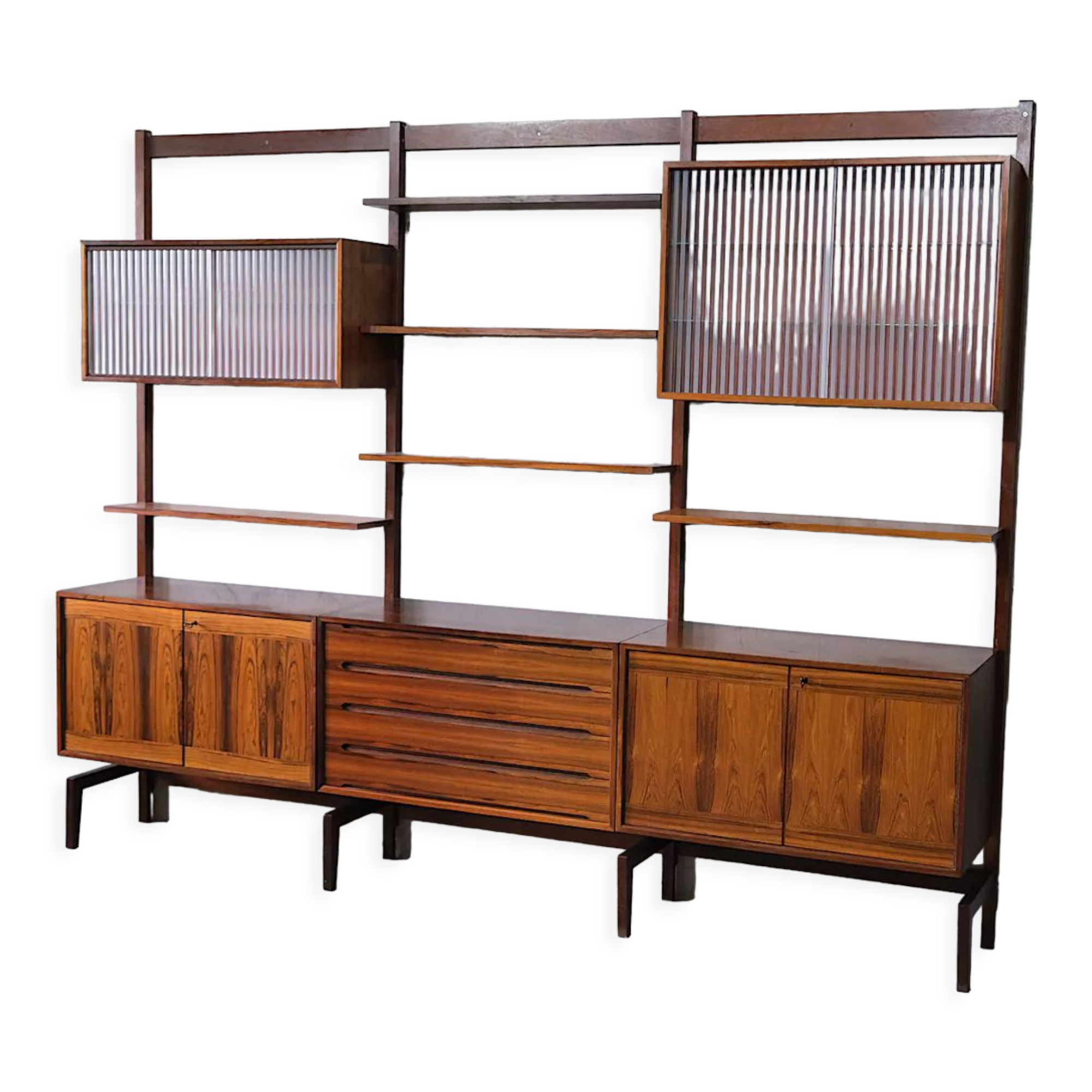 Rosewood wall unit Norway 1960’s