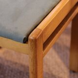 4 Musterring solid oak chairs, 1970