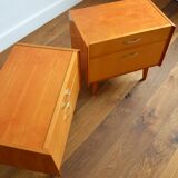 Pair of vintage bedsides 1960s