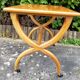 Side table on wheels Italian design 50s
