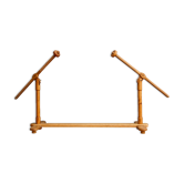 Old display, wooden shop bearing