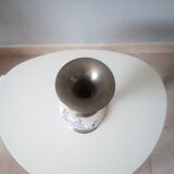 Vintage vase in tin and porcelain