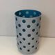 Vase design en verre overlay