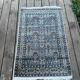 Pair of Persian rugs in wool and silk