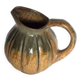 Glazed Terracotta Pumpkin Jug