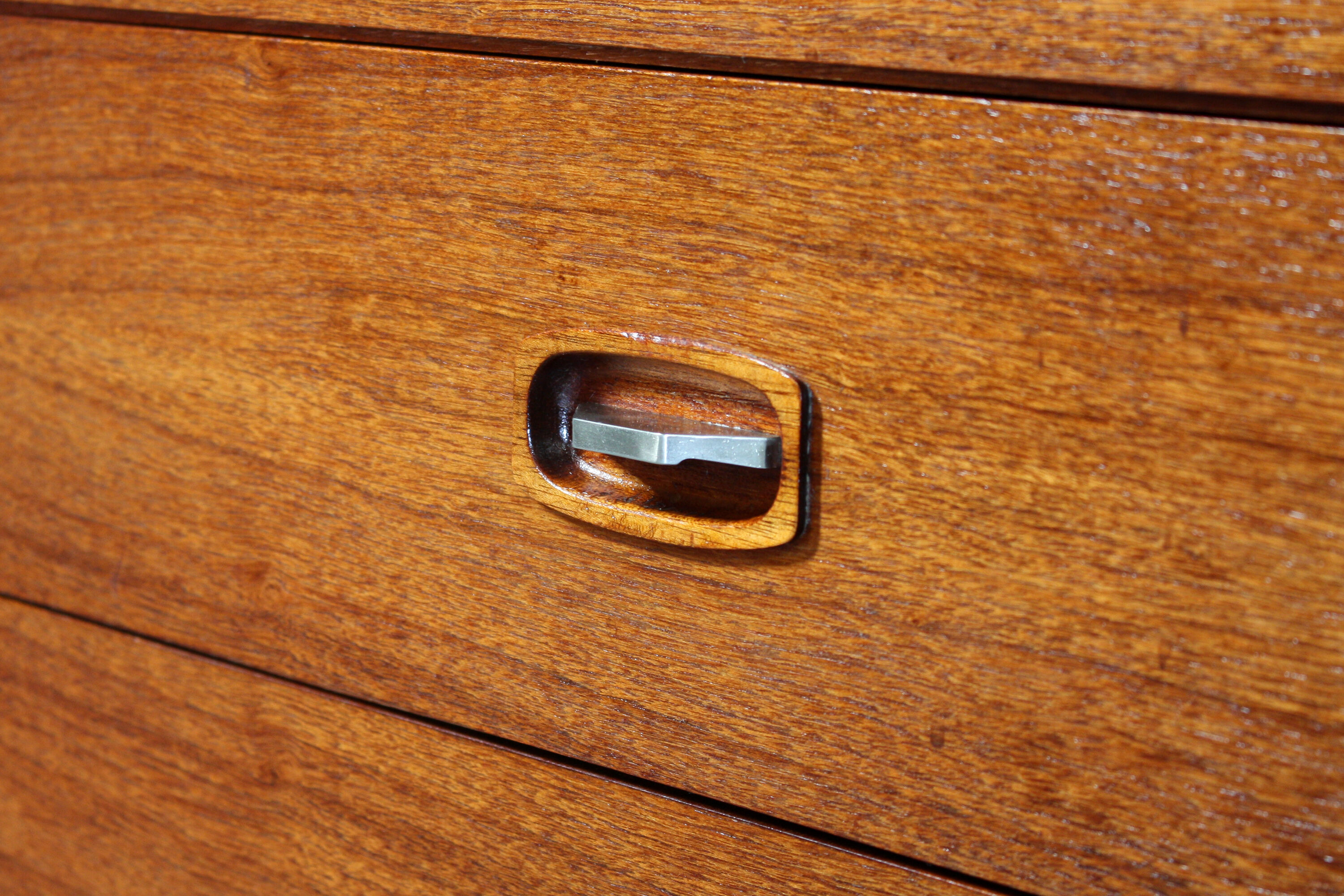 Enfilade vintage en teck, années 1960
