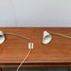 Mid-century German wall sconces by Kaiser Leuchten, set of 2.