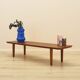 Teak lowboard, Danish design, 1970s, made in Denmark