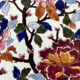 Gien — pivoine collection, hand-painted presentation plate