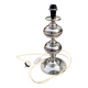 Lamp base space age chrome metal stacked spheres - 1970s