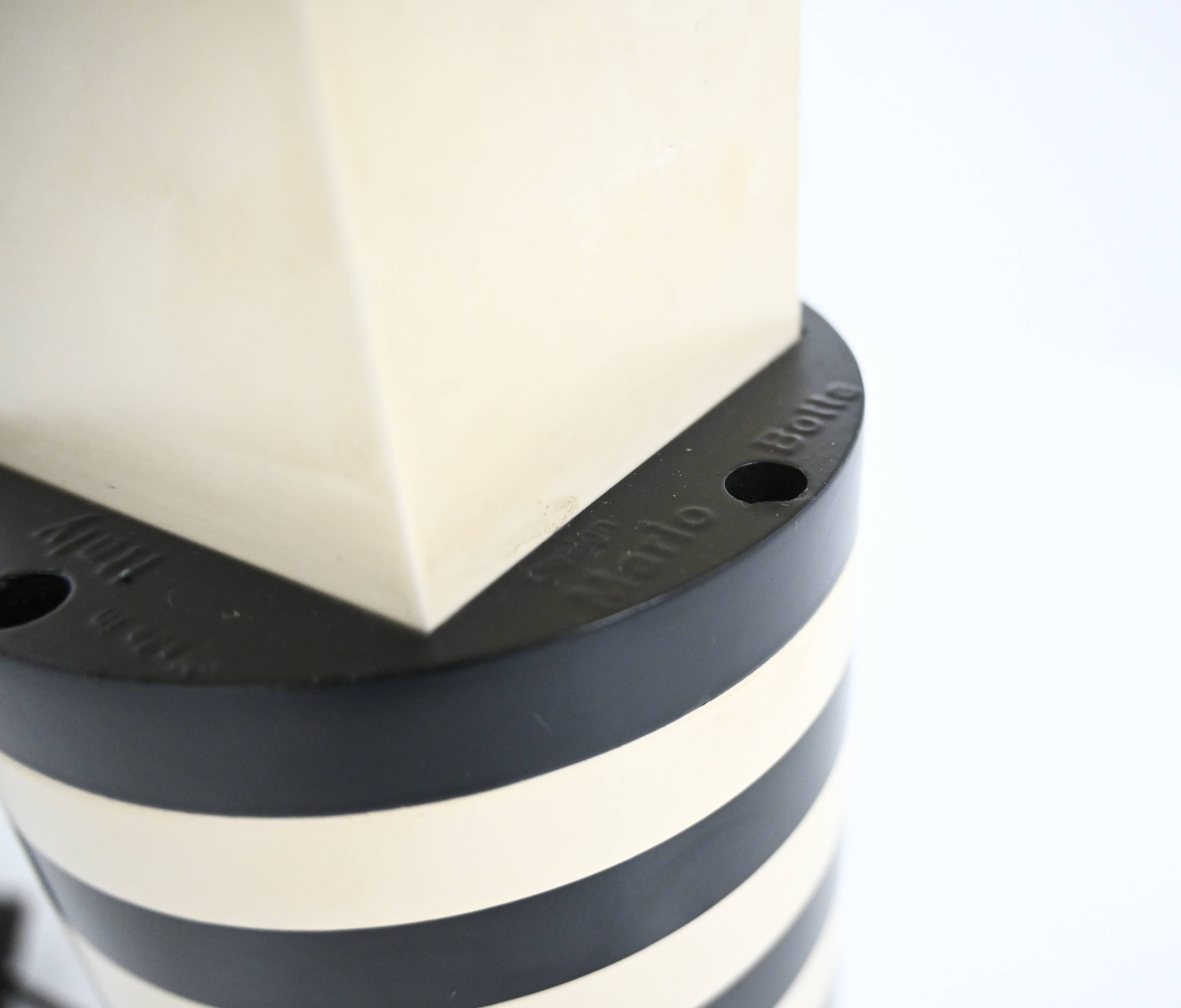 Shogun table lamp by Mario Botta for Artemide, 1986