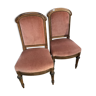 Pair of chairs Louis XV