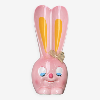 Vintage bunny bank in ceramic 70s