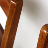 Ash & walnut dining chairs from Jitona Sobeslav, 1950