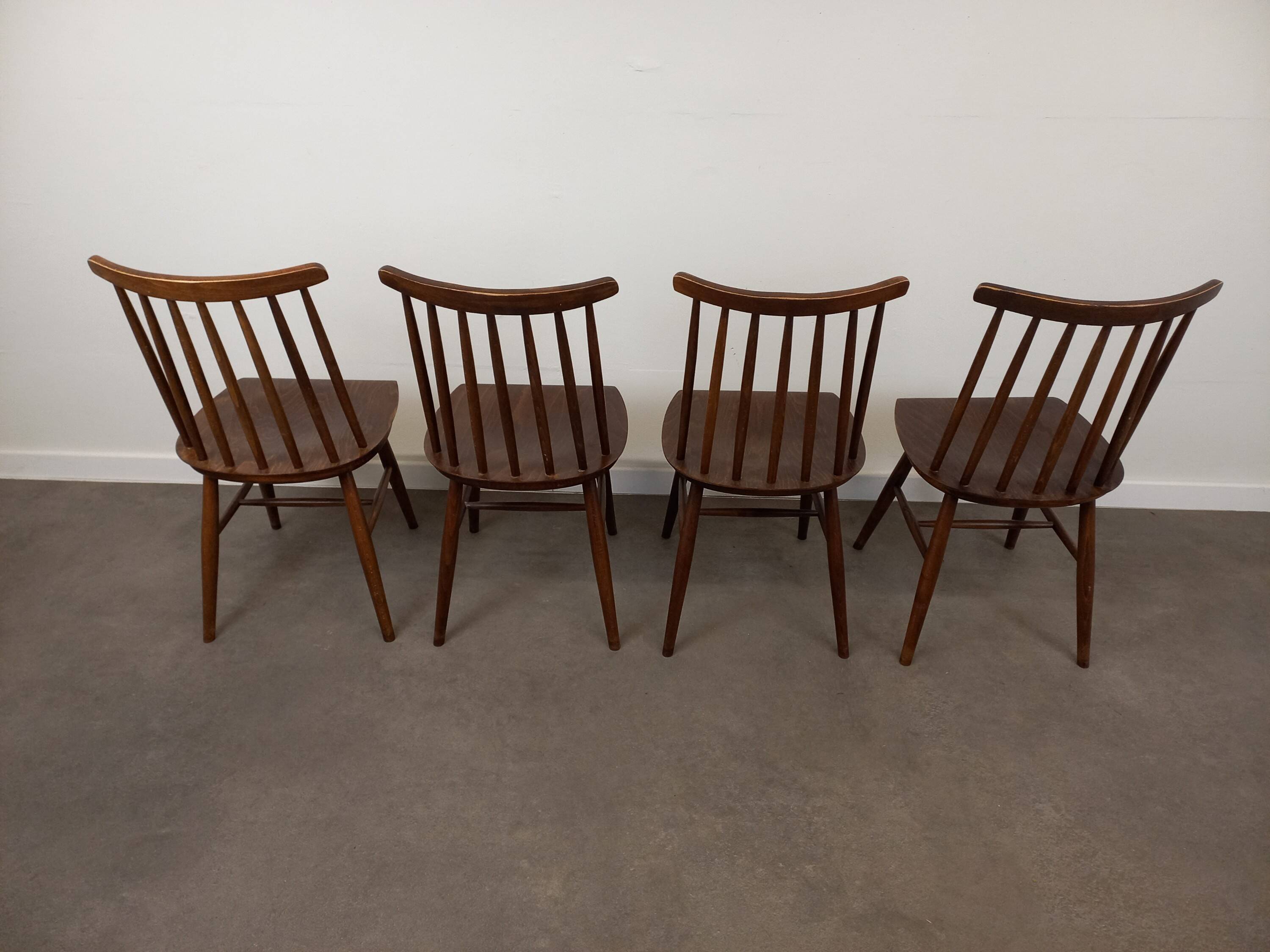 Scandinavian chairs set of 4