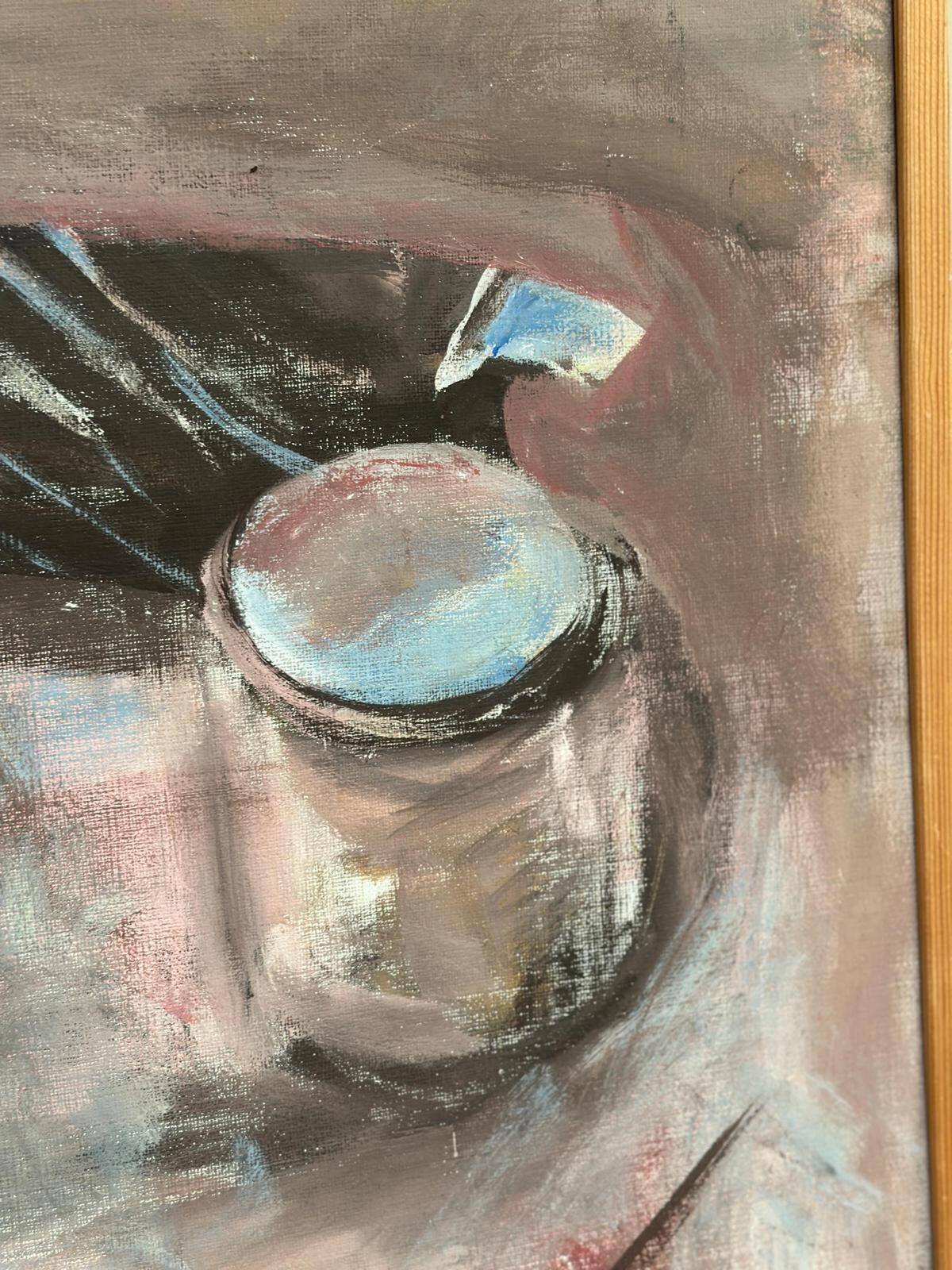 Original Swedish Oil On Canvas – “Stilleben” By Anna Jonsson – Vintage & Framed – 56.5 × 75.5 Cm (22.2" × 29.7")
