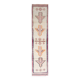3x13 Pink & Brown Oushak Runner Rug, Soft Palette Rug, 87x384Cm