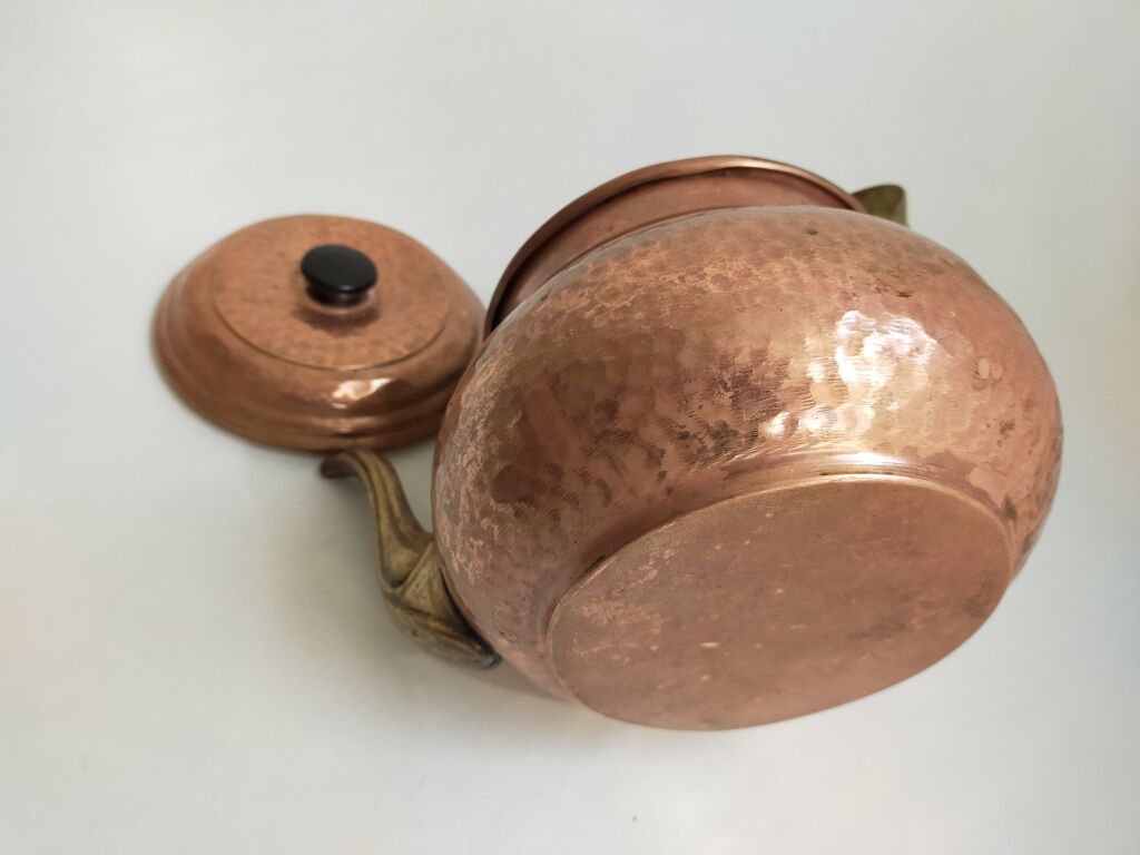 Copper teapot