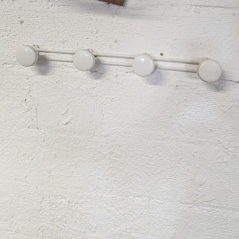 Vintage metal coat rack