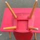 Vintage desk & chair set for children